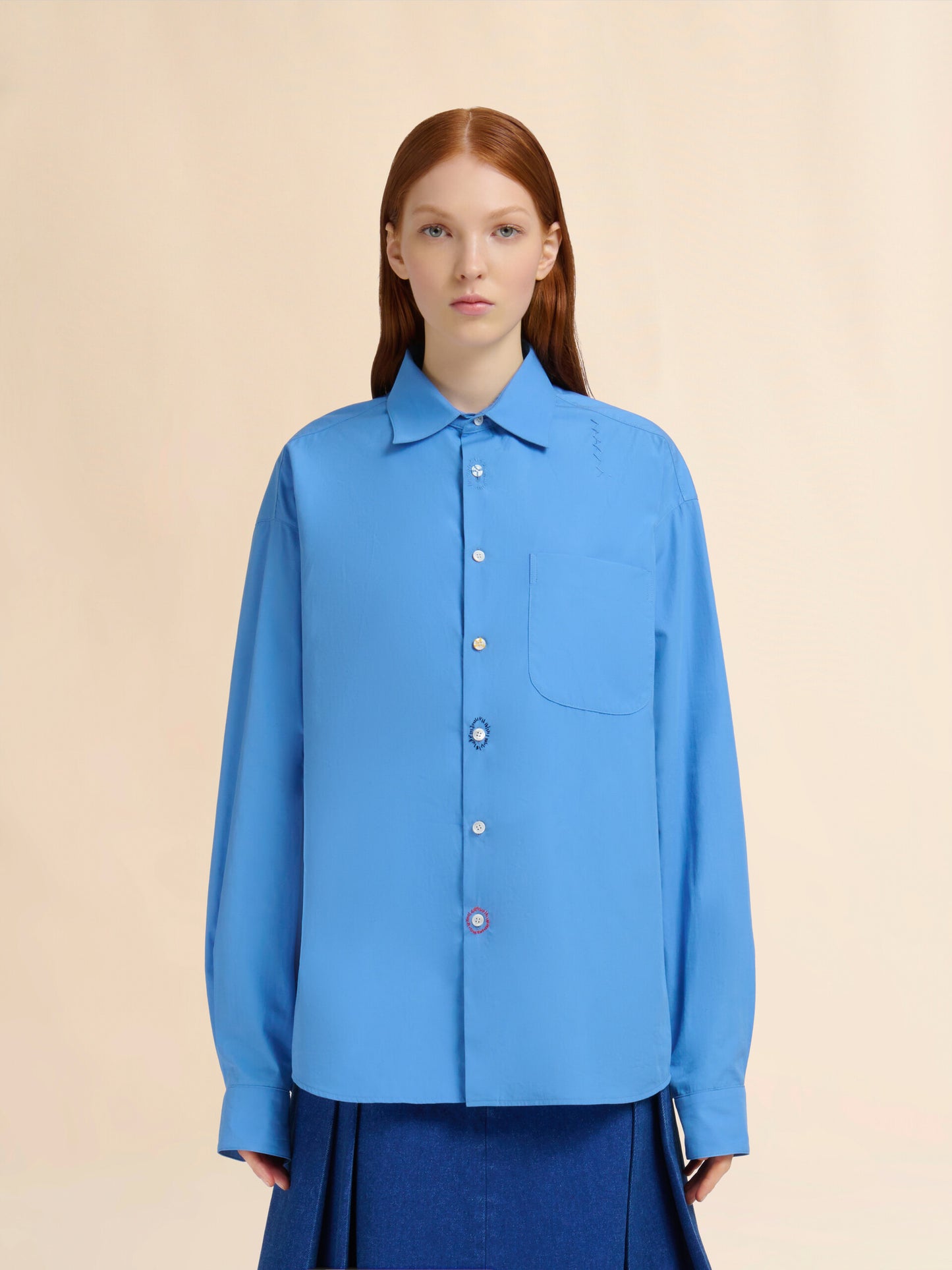 Camicia cerulea